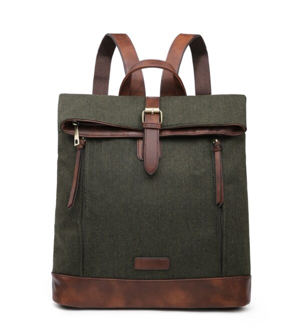 Tweed and Pu Rucksack # JNY911