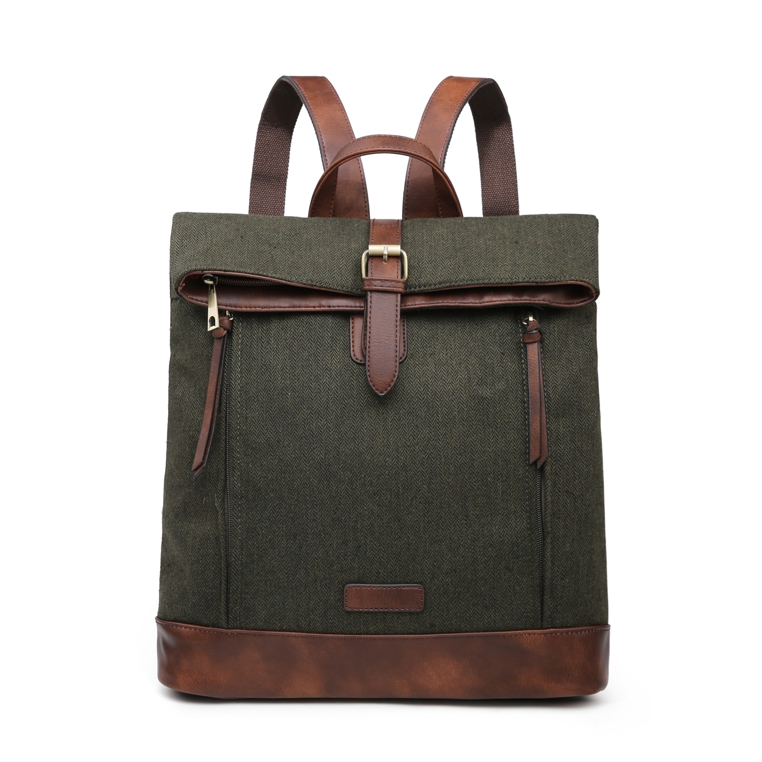 Tweed and Pu Rucksack # JNY911