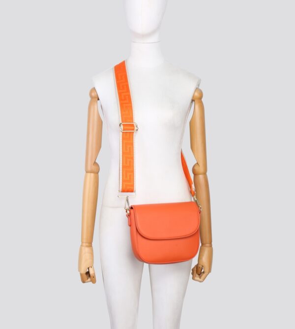 Premium Faux Leather Crossbody Bag # 3386