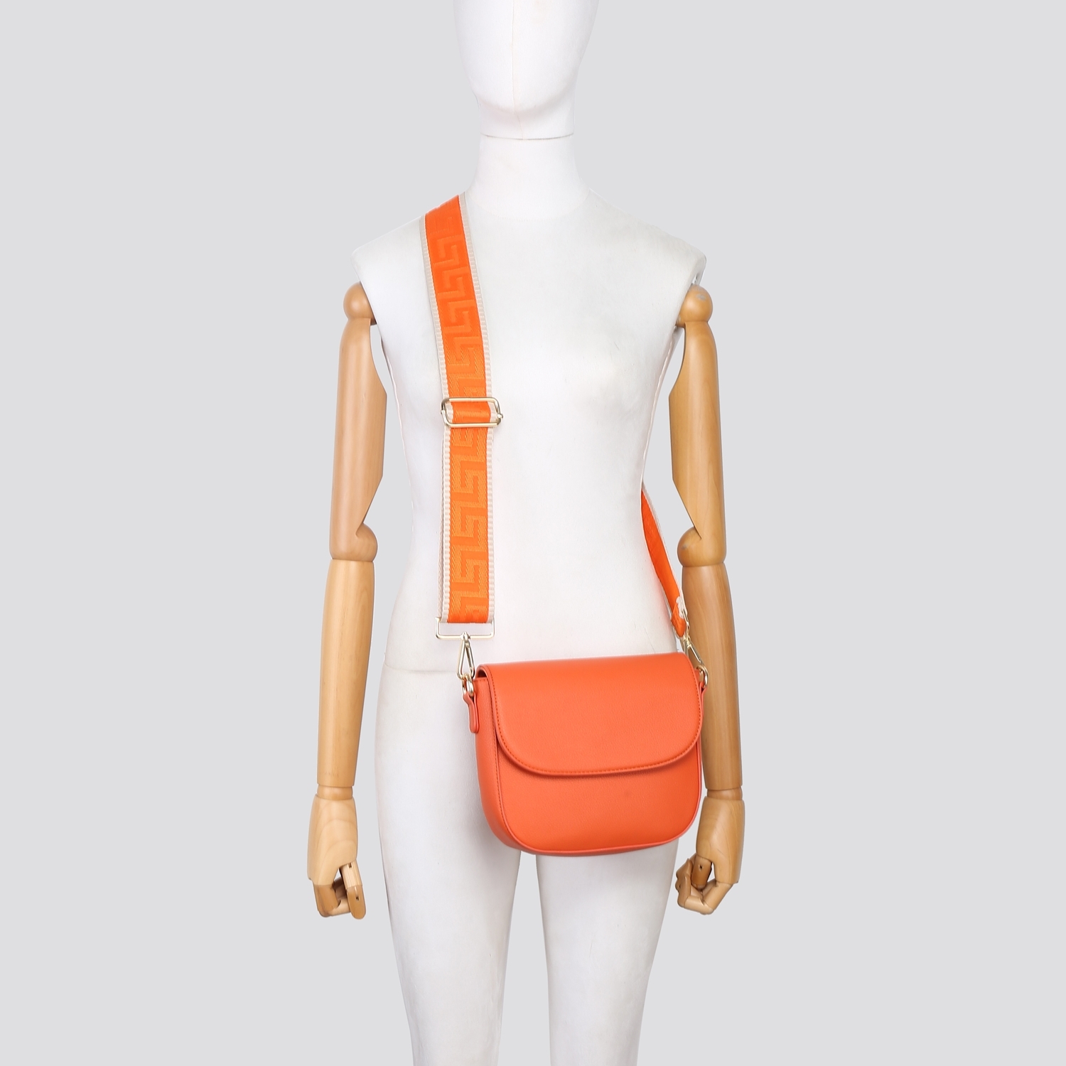 Premium Faux Leather Crossbody Bag # 3386