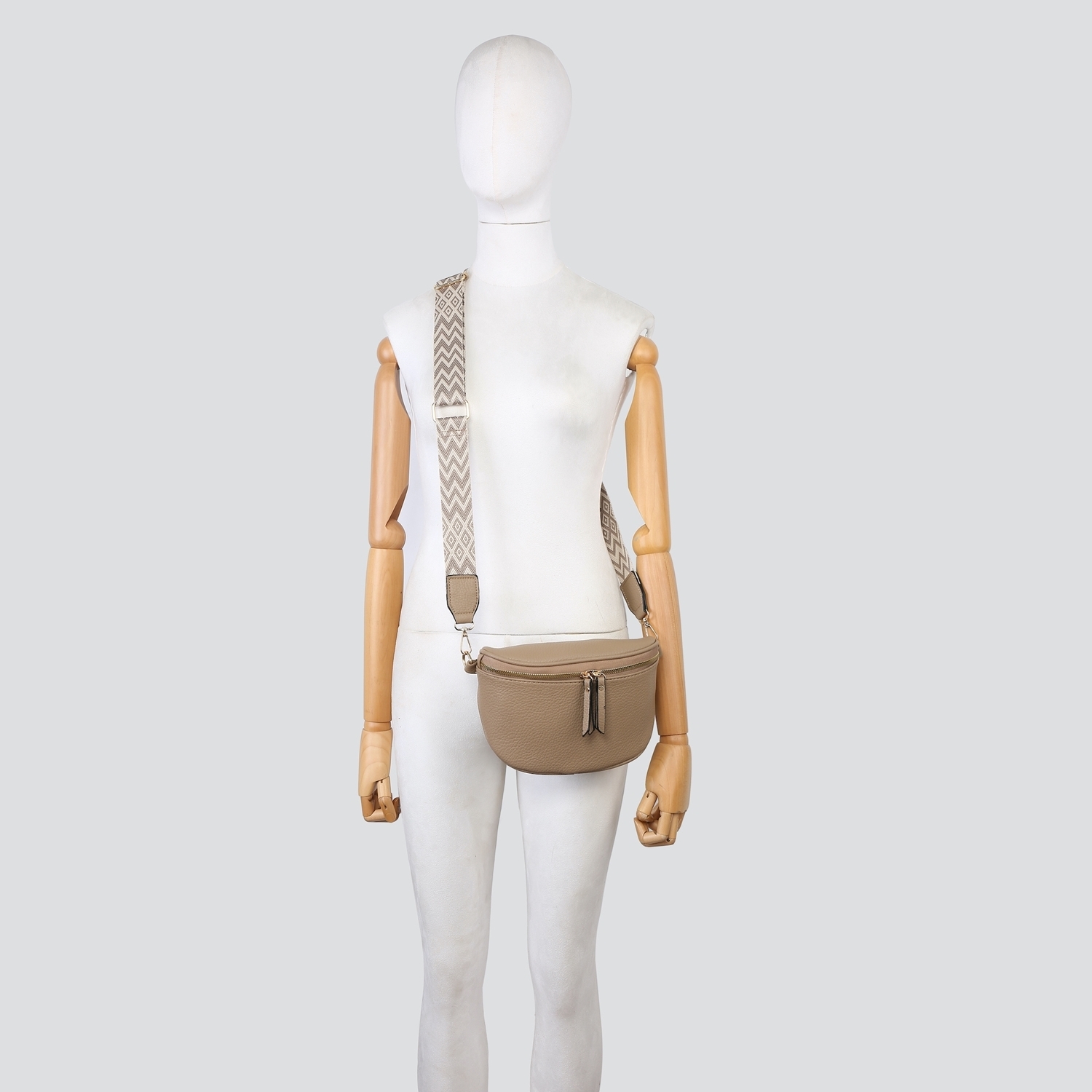 Faux Leather Bum Bag #3391