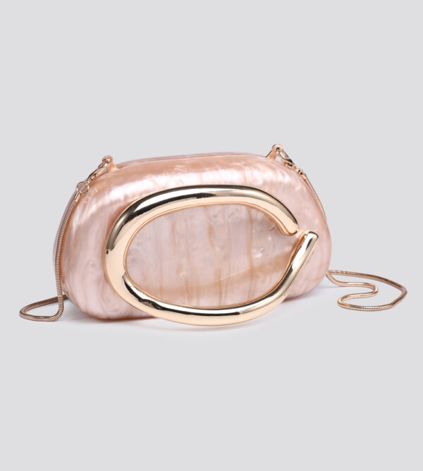Luxury Hard Shell Acrylic Crossbody Bag Clutch Bag # 26706