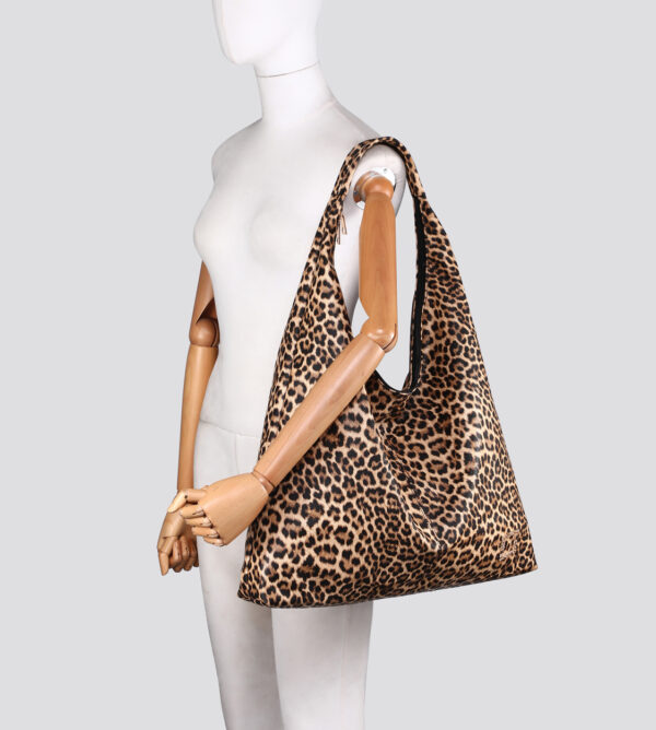Leopard Print Slouch Bag # 25442