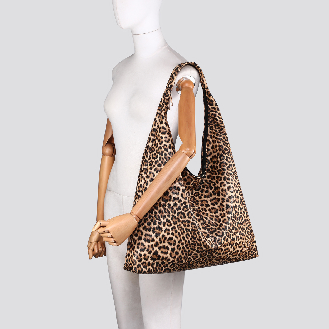 Leopard Print Slouch Bag # 25442