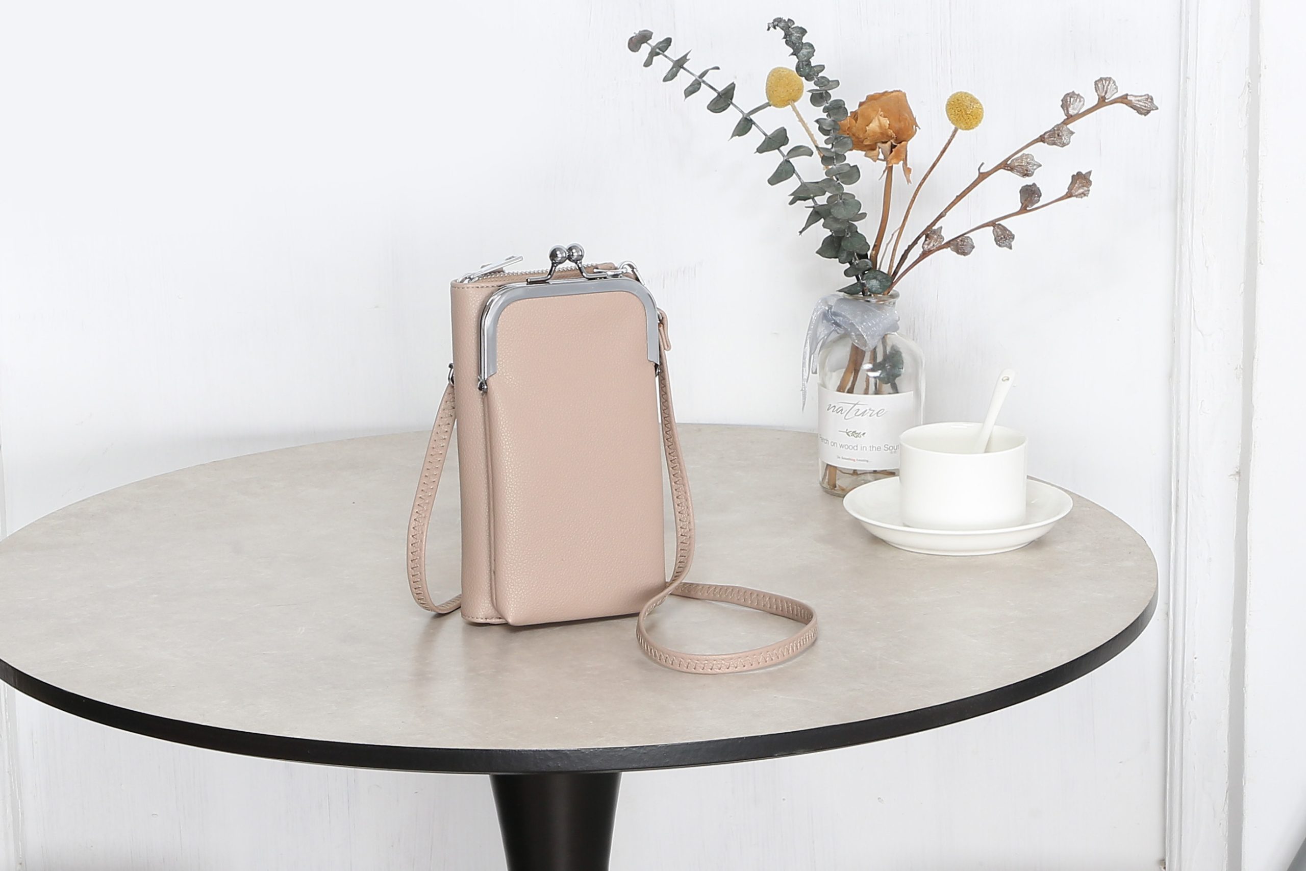 Vegan Leather Crossbody Purse Bag  # 3152