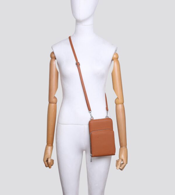 Faux Leather Mini Crossbody Bag # 1185