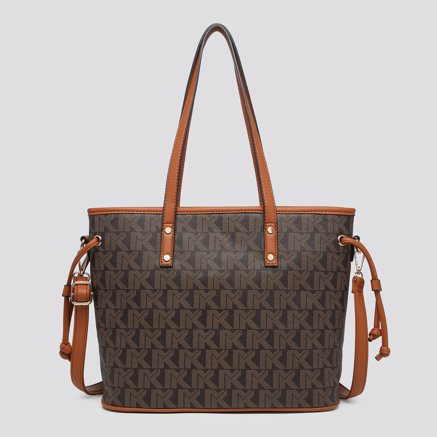 Leather Look Printed Tote Bag # 1105