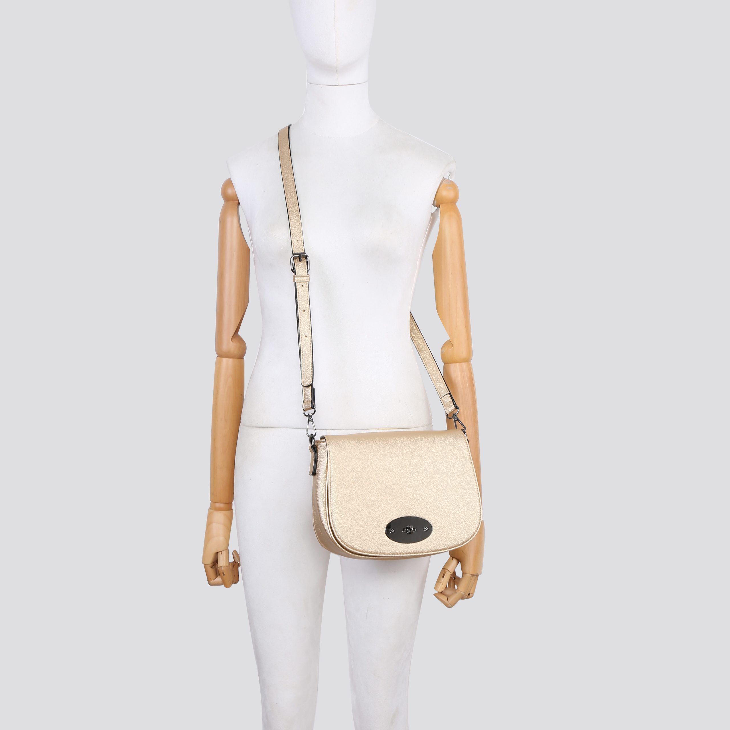 949 Faux Leather Crossbody Bag