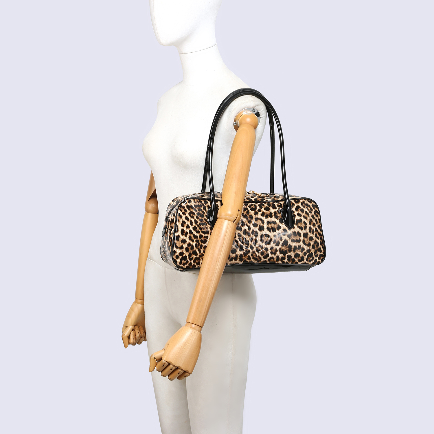 25448 Leopard Print Tote Bag